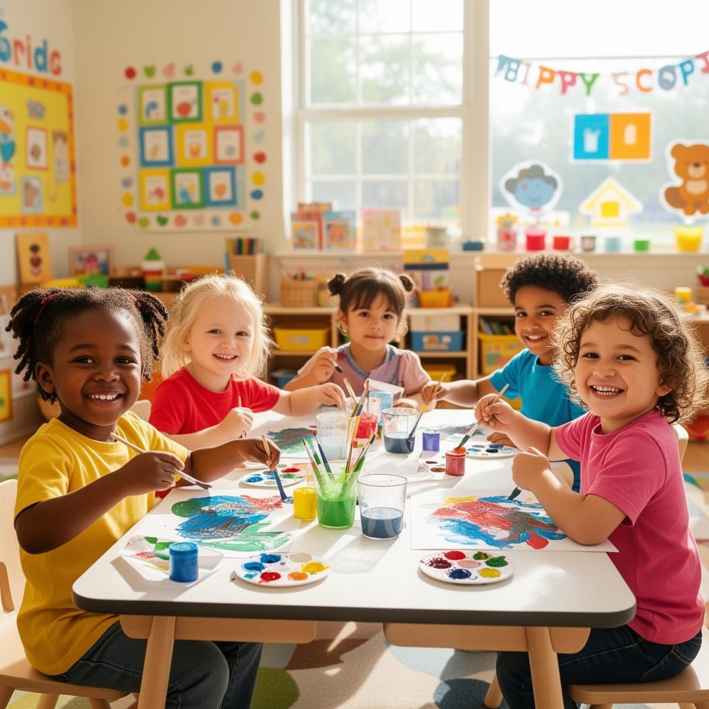 Bright Harmony Focus classroom
